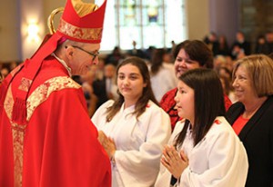 Bishop and Confirmant